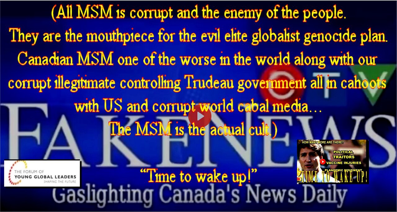 Mainstream media slanders trucker convoy 🇨🇦