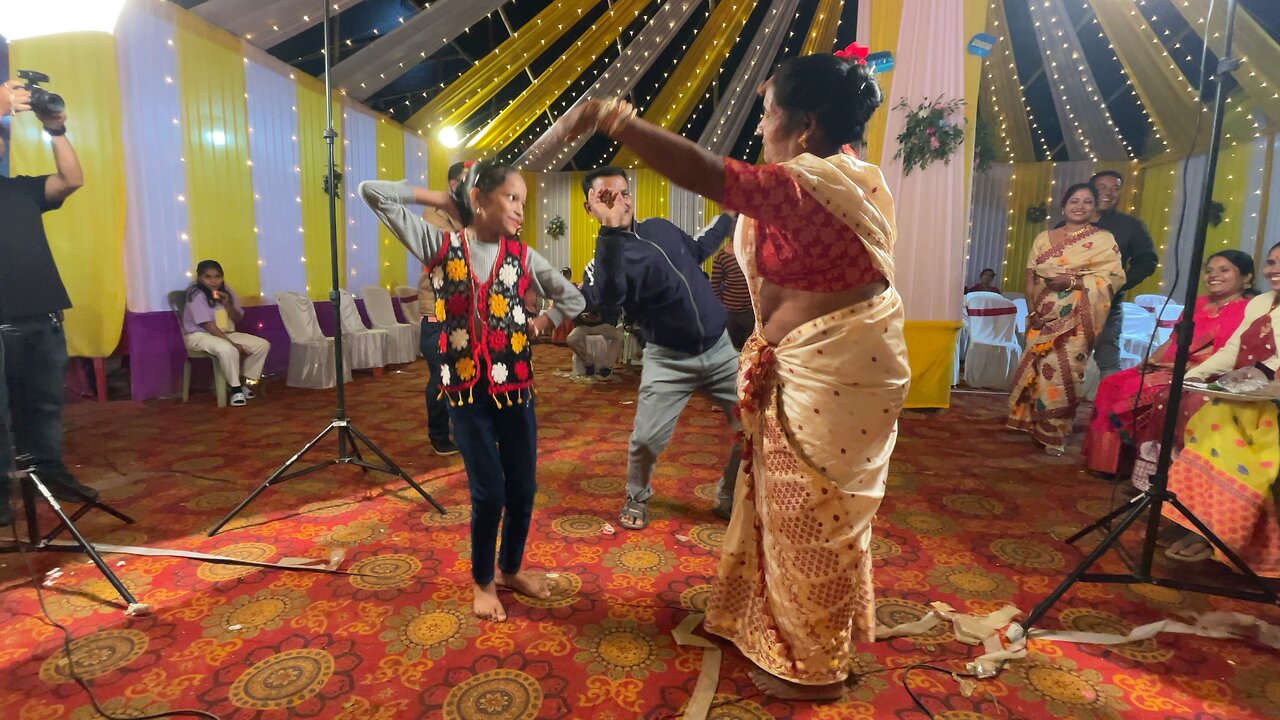 Bihu Dance by Mom