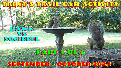 Trent's Trail Cam Activity - September Thru October 2024 - Part 1 of 6