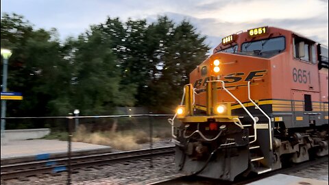 Grain Empty and Merchandise on BNSF Staples Sub