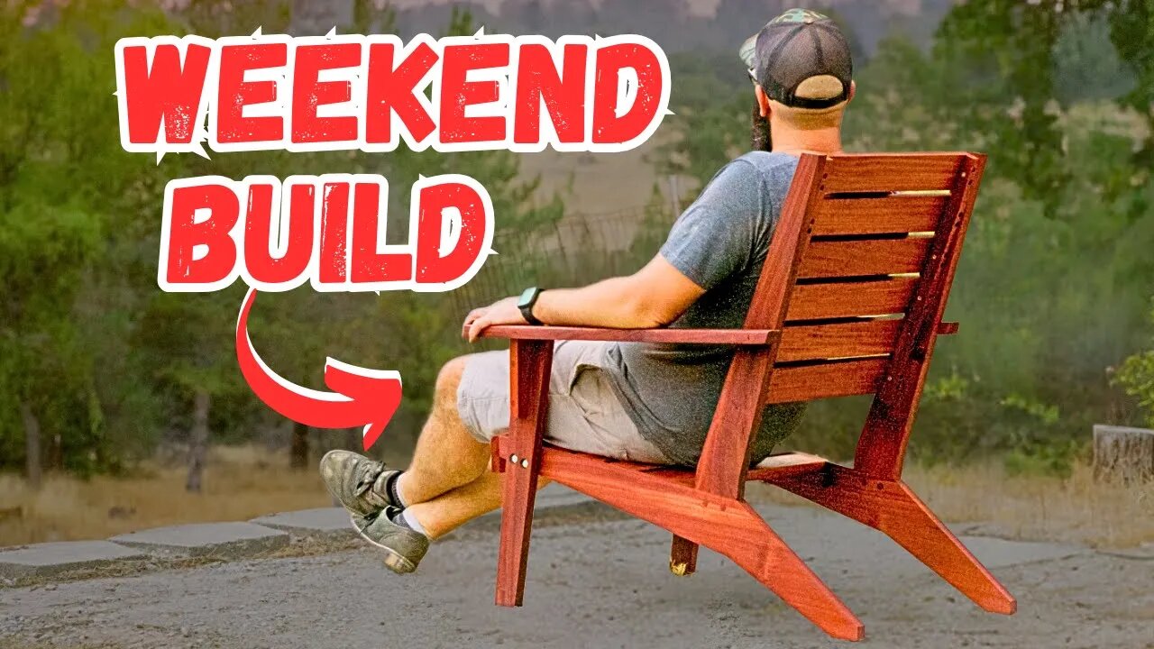 Modern Adirondack Chair Build