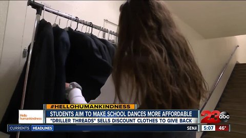 Driller Threads at Bakersfield High School