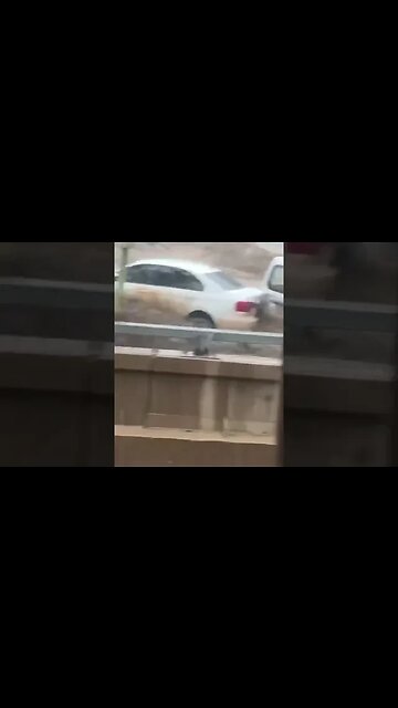 Floodwater Pours into Balconies, Trees Down, & Cars Swept Away, in Beijing, Today