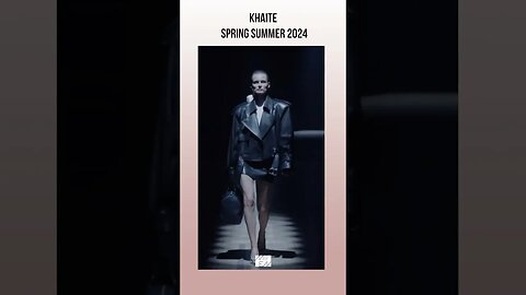 Khaite Spring Summer 2024 #miien #miienmini #khaite #runwayshow #nyfw