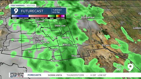 Scattered showers and thunderstorms continue for the next week!