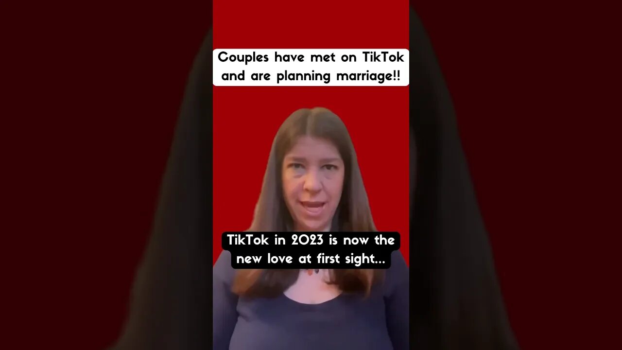 TikTok in 2023 is the New Love at First Sight😍❤️ #shorts #onlinedating #socialmedia