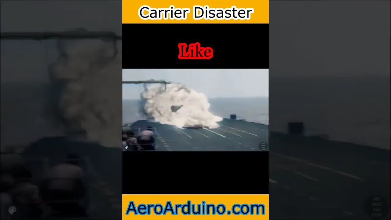 Landing #Aircraft Carrier Disaster #Aviation #AeroArduino #Flying