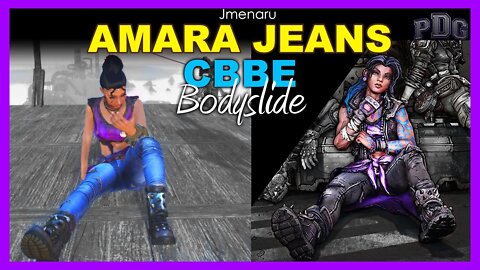 Amara Jeans CROSSOVER CBBE Bodyslide | Fallout 4 Mods