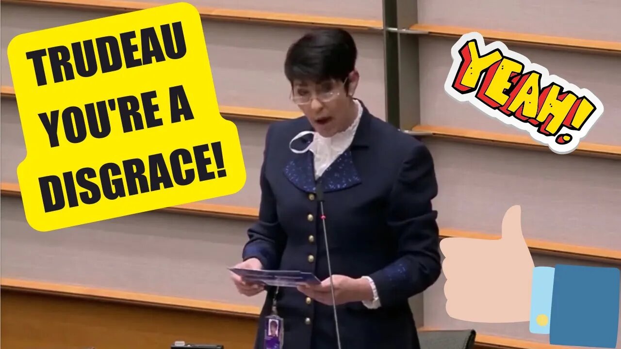 MEP Christine Anderson to Trudeau: "You're A Disgrace!"