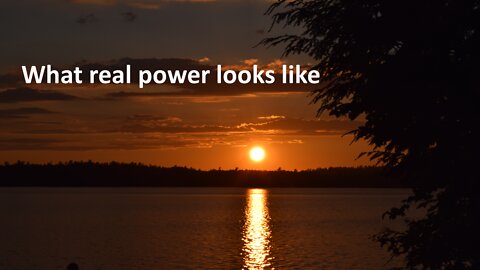 Sermon Only | What real power looks like | 20220911