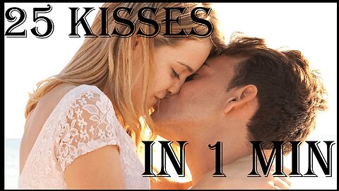 25 kisses in 1 minute.