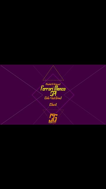 [Asphalt 8: Airborne (A8)] Ferrari Monza SP1 | Test Drive + Fes. Info | Anniversary Season (#Shorts)