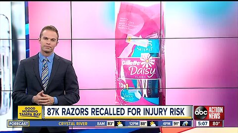 Gillette recalls women's razors due to misaligned blades