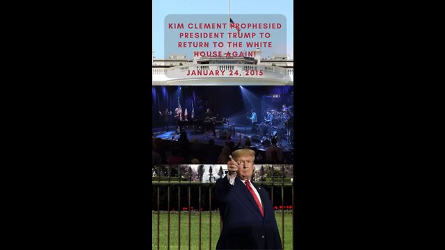 Kim Clement Prophesied A Second Term Return of President Trump