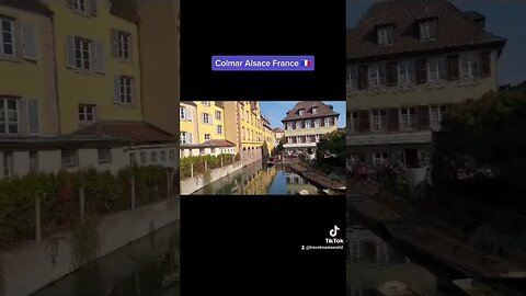 Colmar, (Κολμαρ) Alsace, France 🇫🇷 #shorts #travel #colmar #alsace #france #europe