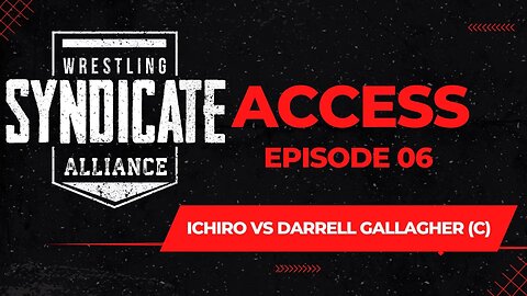 SWA Access 06 | Ichiro vs Darrell Gallagher(C) | WWE2K22