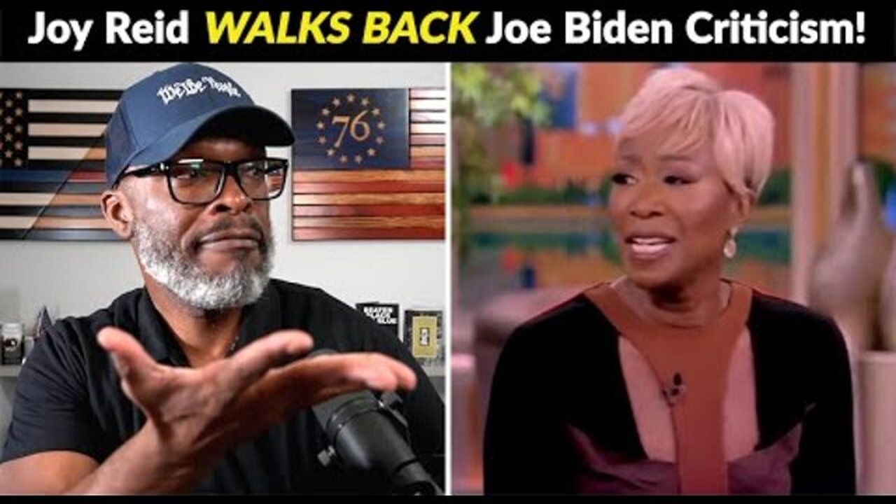 JOY REID CONFRONTED BY "THE VIEW" OVER BIDEN "HOT MIC" MOMENT!