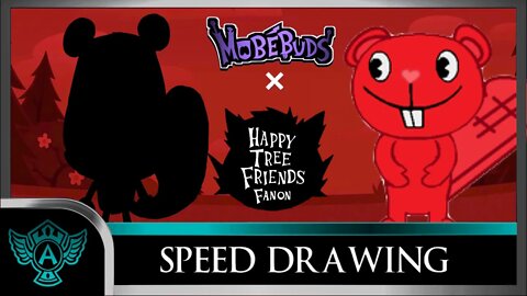 Speed Drawing: Happy Tree Friends Fanon - Barol | Mobebuds Style