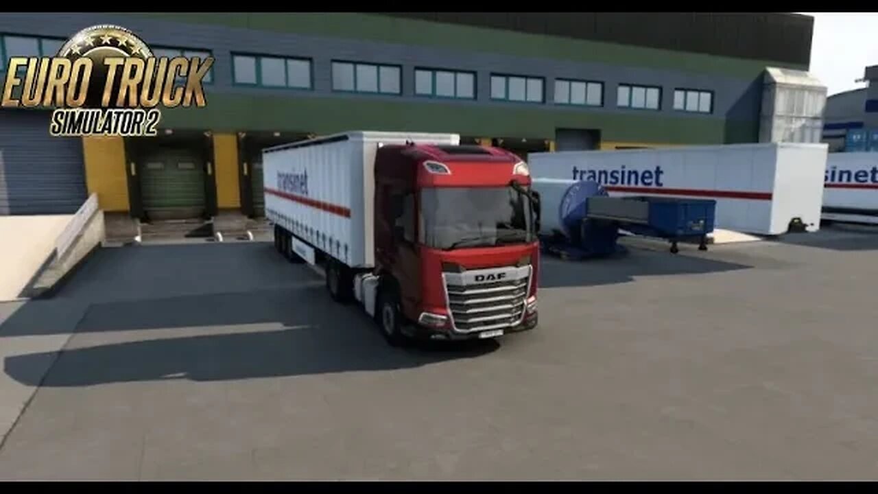 Euro Truck Simulator 2: Sheffield to Esbjerg DAF XG 2021