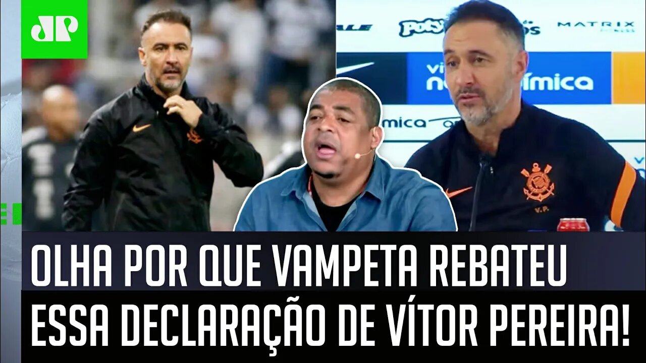 "O Vítor Pereira SÓ FALOU ISSO porque ELE NUNCA..." Vampeta NÃO POUPA após Corinthians x Boca Jrs!