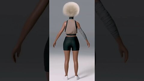 3d stylized character in blender