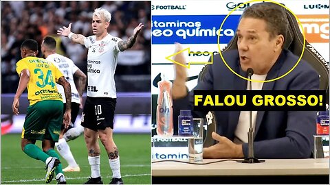 DESABAFOU! "NÃO É DESCULPA! Mas a GRANDE VERDADE é que o Corinthians NÃO TEM..." Luxemburgo DISPARA!