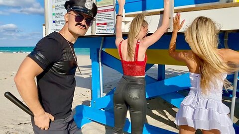 Fake cop searched fit girls in Miami Beach