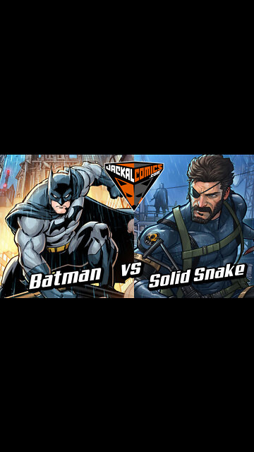 BATMAN Vs. SOLID SNAKE - Comic Book Battles: Who Would Win In A Fight?