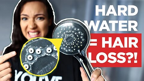 Hard Water: Does it Cause Hair Loss ? + (BEST Shower Filter for Hard Water)