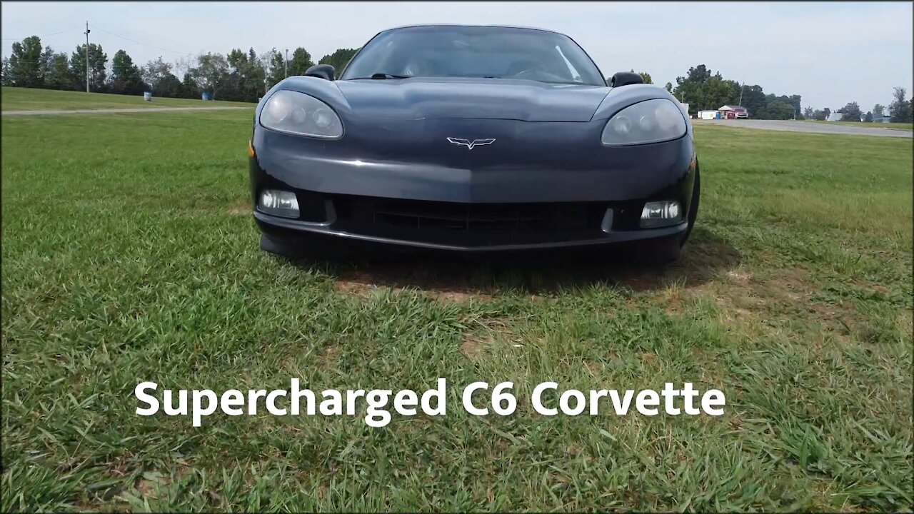 Supercharged Corvette