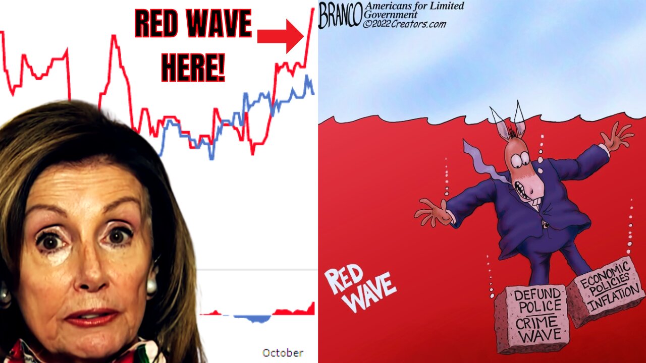 Nancy Pelosi Terrified As Democrats Sinking Amidst Surging Red Wave