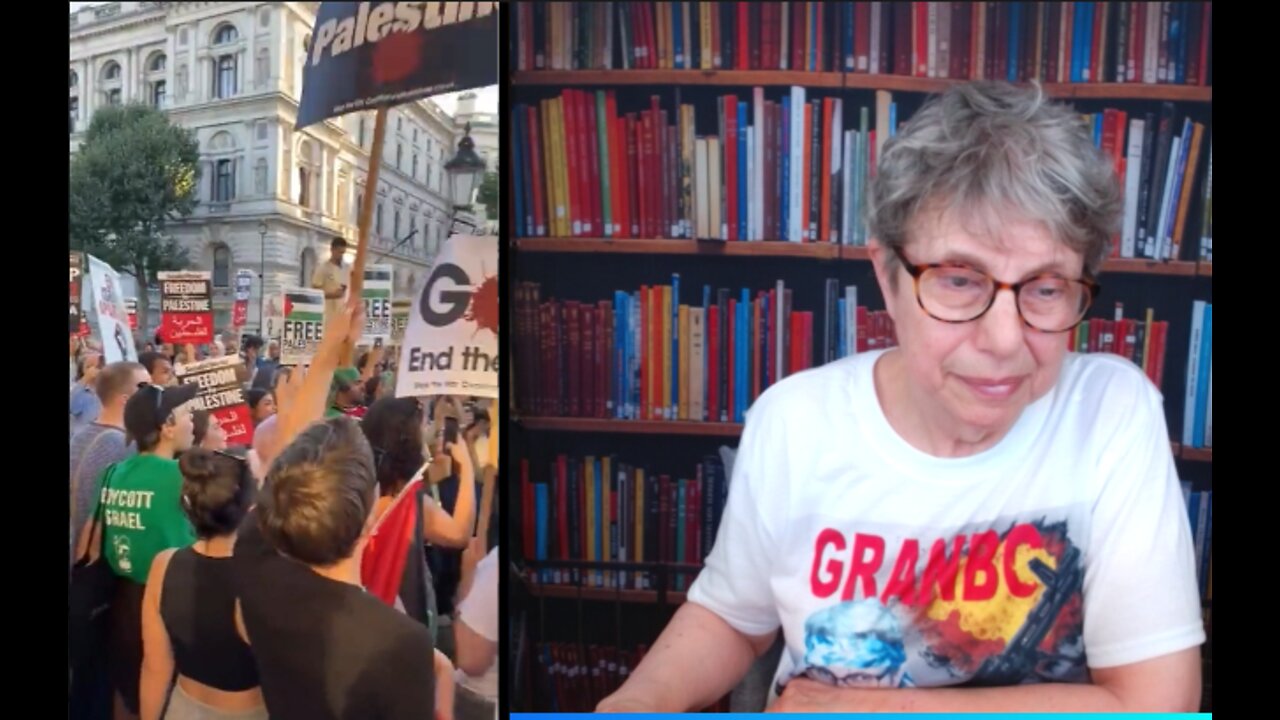 Guardianistas making fools of themselves at pro-Palestine rally