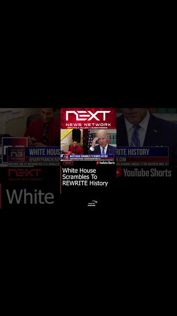 White House Scrambles To REWRITE History #shorts