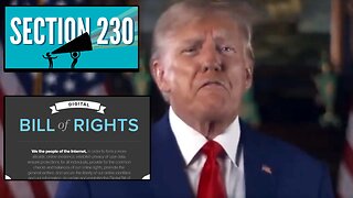 Donald Trump Releases His Plan For Online Free Speech Section 230 And Digital Bill of Rights