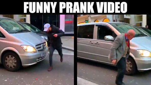 Funny prank on road got viral on internet