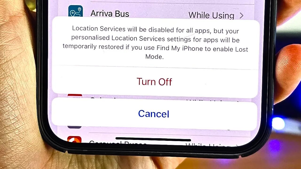 ANY iPhone How To Turn Off Location Services!