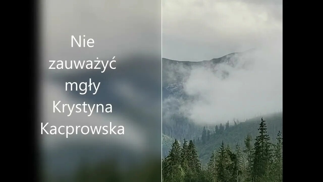 Nie zauważyć mgły - Krystyna Kacprowska