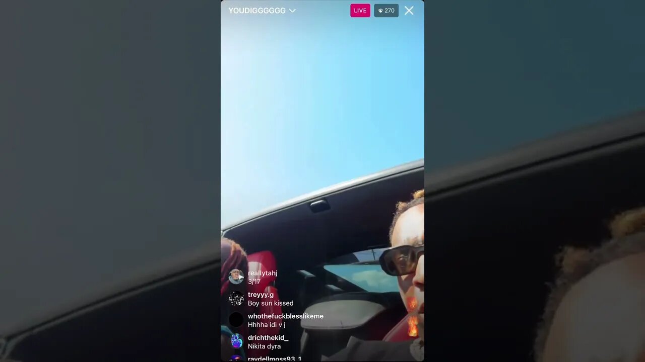 LIL GOTIT IG LIVE: Lil Gotit In Good Spirit Vibing To Music In His Car (05-03-23)