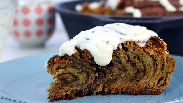 XXL Zimt Schnecken Kuchen