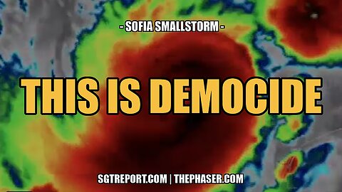 THIS IS DEMOCIDE -- Sofia Smallstorm