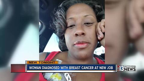 New job helps Las Vegas woman realize she has aggressive breast cancer