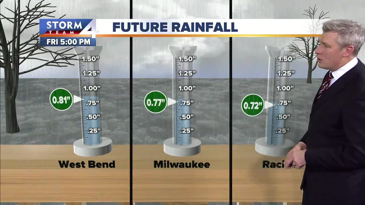 Thursday starts out with fog and rain chances