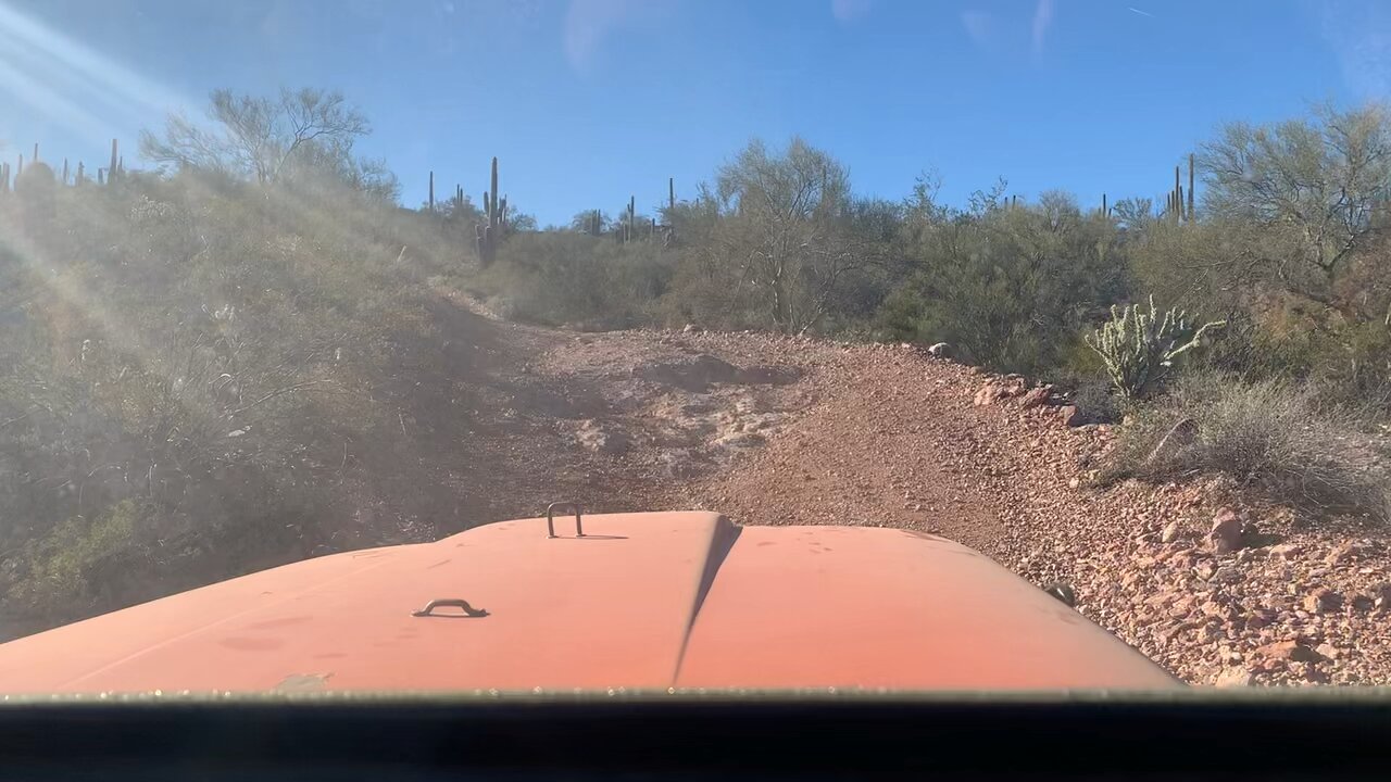 1965 cj5 first test off road after sitting for 35 years