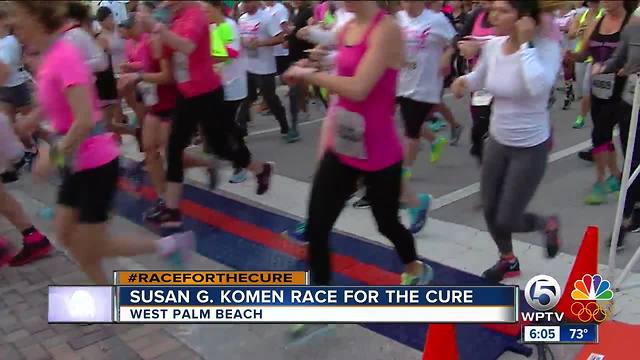 2018 Susan G. Komen Race For The Cure draws thousands to downtown West Palm Beach