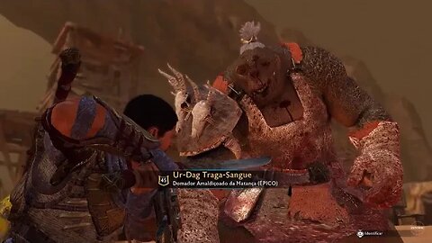 Shadow of War - ORC Épico Lvl 45 "Ur-Dag Draga-Sangue" (Gameplay em Português PT-BR)