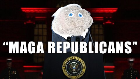 Biden’s Red “MAGA Republicans” Speech