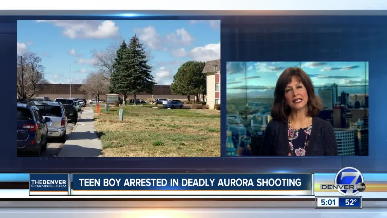 Aurora police arrest 15-year-old suspect in fatal Chamber Heights shooting