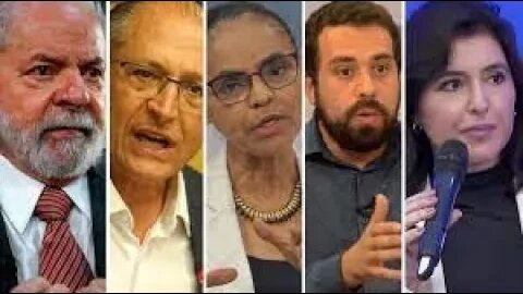 Janones, Boulos, Simone, Marina e Geraldo por falar mal do lula no passado e juntado tomar o poder