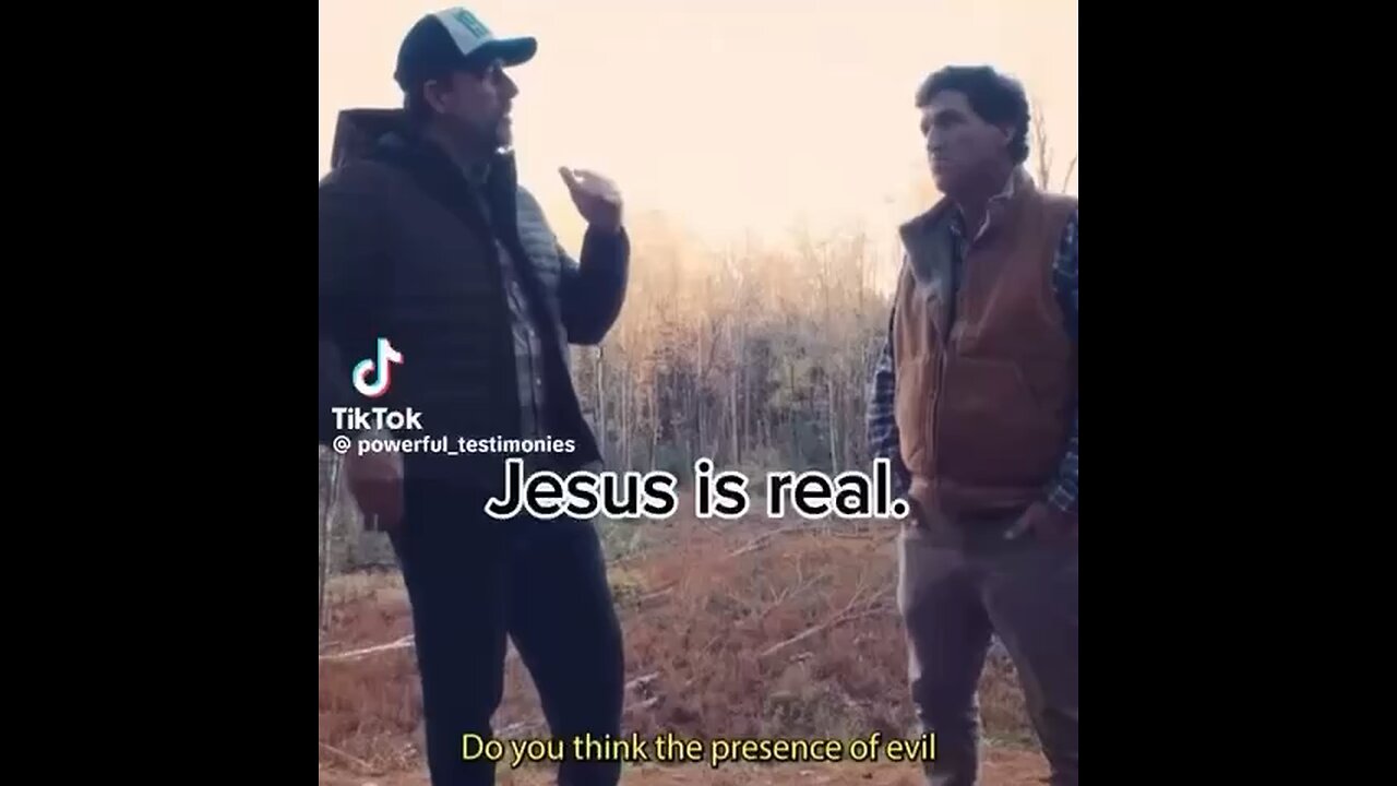Warrior Tucker Carlson Speaks... Spiritual Warfare is Real