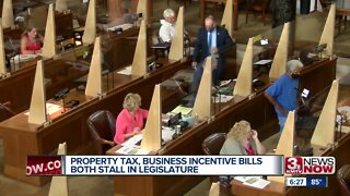 Property tax, business incentive bills both stall in legislature